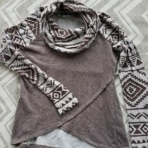 Aztec print top
